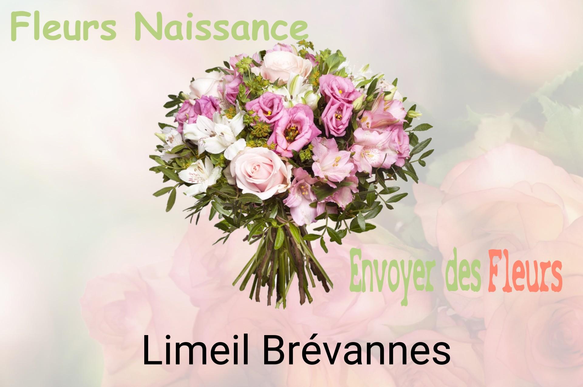 Bouquet de fleurs de naissance livré à Limeil-Brévannes